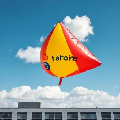 balon udara promosi tarakan